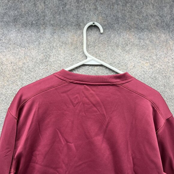Florida State Seminoles Sweatshirt Mens Large Maroon NCAA Football Nike Dri Fit - Picture 5 of 11